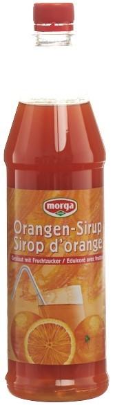 MORGA Orangen Sirup m Fruchtzucke Petfl 7.5 dl