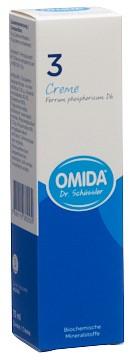 OMIDA SCHÜSSLER No3 Ferr phos Creme D 6 Tb 75 ml