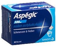 ASPEGIC Plv 500 mg Btl 20 Stk