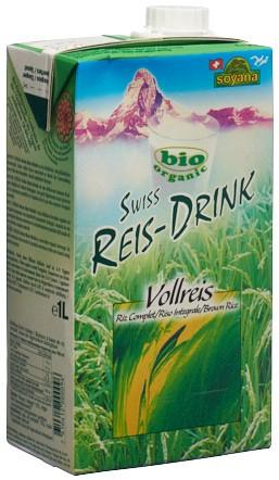 SOYANA SWISS Ricedrink Vollreis Bio 1 lt