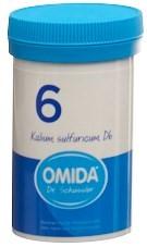 OMIDA SCHÜSSLER No6 Kal sulf Tabl D 6 Ds 100 g