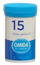 OMIDA SCHÜSSLER No15 Kal jod Tabl D 6 Ds 100 g