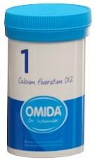 OMIDA SCHÜSSLER No1 Cal fluor Tabl D 12 Ds 100 g