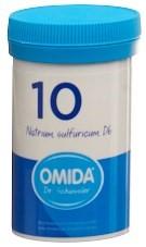 OMIDA SCHÜSSLER No10 Nat sulf Tabl D 6 Ds 100 g
