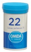OMIDA SCHÜSSLER No22 Calc carb Tabl D 6 Ds 100 g