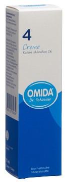 OMIDA SCHÜSSLER No4 Kal chlor Creme D 6 Tb 75 ml