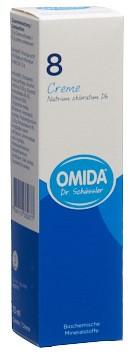 OMIDA SCHÜSSLER No8 Natr chlor Creme D 6 Tb 75 ml