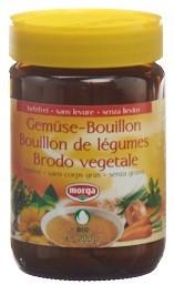 MORGA Gemüse Bouillon hefefrei fettfrei Bio 200 g