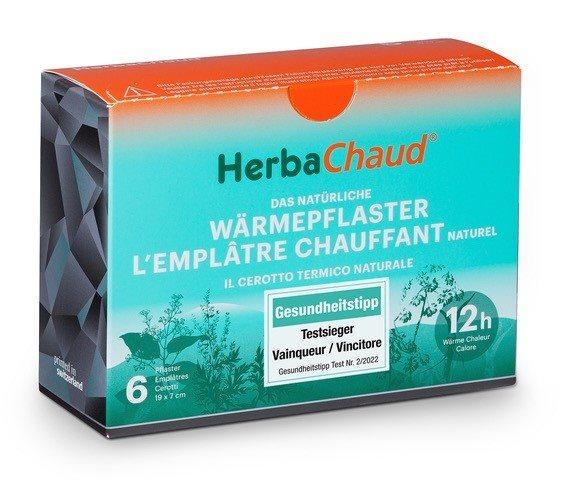 HERBACHAUD Wärmepflaster 19x7cm 6 Stk
