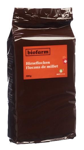 BIOFARM Schweizer Hirseflöckli Knospe 500 g
