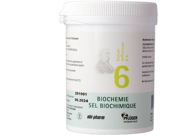 PFLÜGER SCHÜSSLER Nr6 Kal sulf Plv D 6 250 g