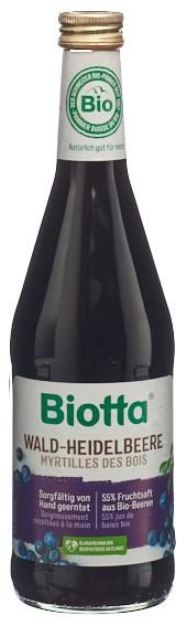 BIOTTA Waldheidelbeere Bio Fl 5 dl