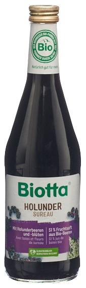 BIOTTA Holunder Bio Fl 5 dl