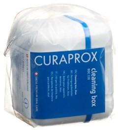 CURAPROX BDC 110 Prothesen Reinigungsbehälter blau