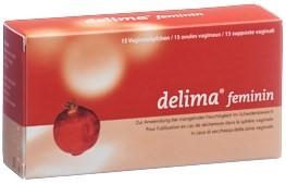 DELIMA FEMININ Vag Supp 15 Stk