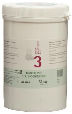 PFLÜGER SCHÜSSLER Nr3 Ferr phos Plv D 12 1 kg