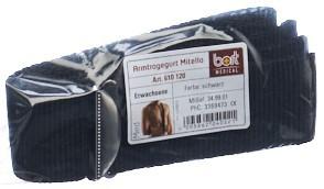 BORT Mitella Armtragegurt Erwachsene 3.5cm schwarz