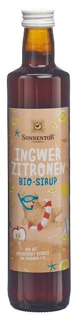 SONNENTOR Ingwer-Zitronen Sirup 500 ml