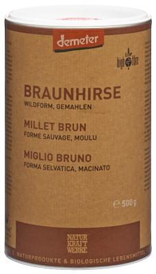 NATURKRAFTWERKE Braunhirse gemahlen Demeter 500 g