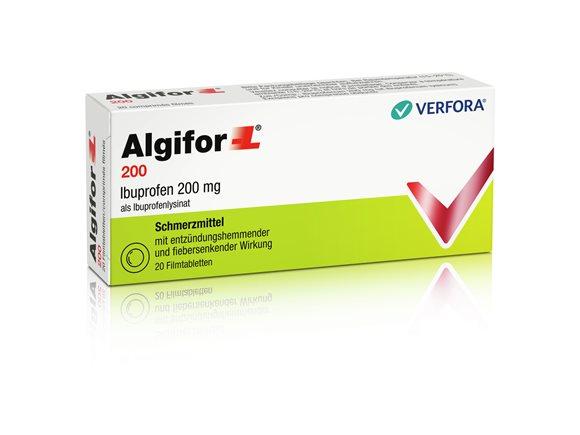 ALGIFOR-L Filmtabl 200 mg 20 Stk