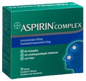 ASPIRIN Complex Gran Btl 20 Stk