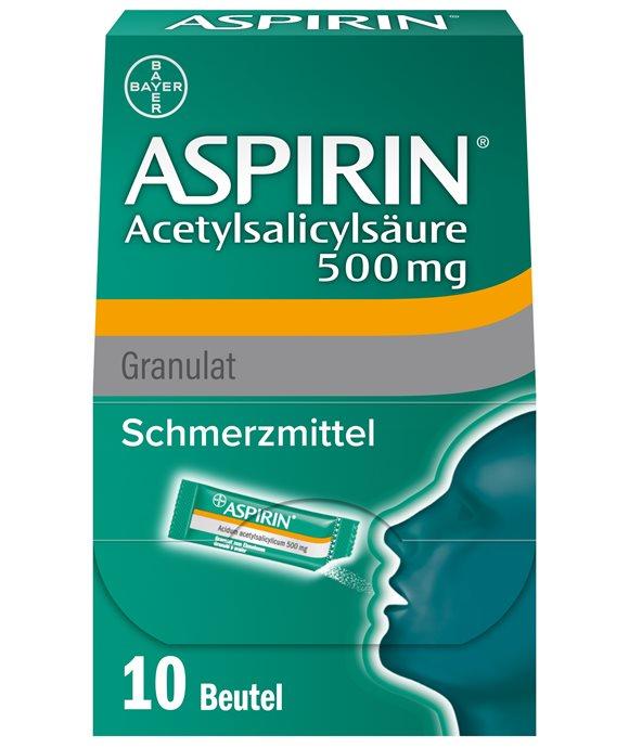 ASPIRIN Gran 500 mg Btl 10 Stk