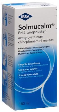 SOLMUCALM Erkältungshusten Sirup Erw Fl 180 ml