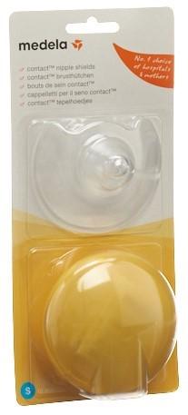 MEDELA Contact Brusthütchen S 16mm mit Box 1 Paar