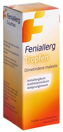 FENIALLERG Tropfen 1 mg/ml Fl 20 ml