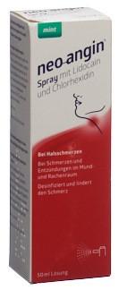 NEO-ANGIN Spray mit Lidocain Chlorhexidin 50 ml