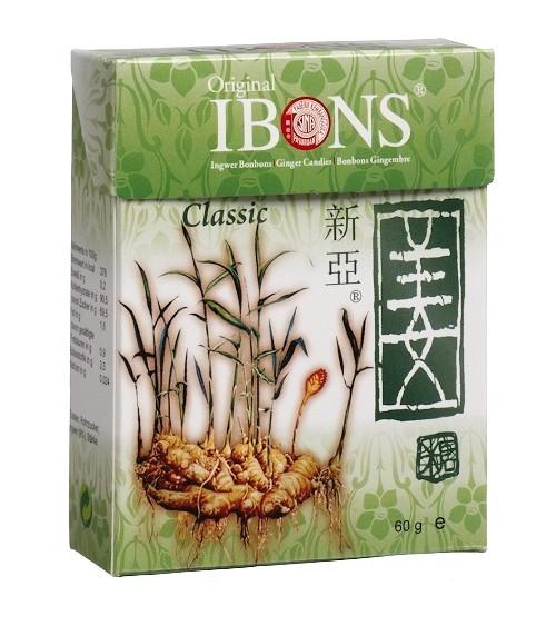 IBONS Ingwer Bonbon Original Box 60 g