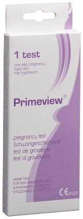 PRIMEVIEW hCG midstream pregnancy test mini