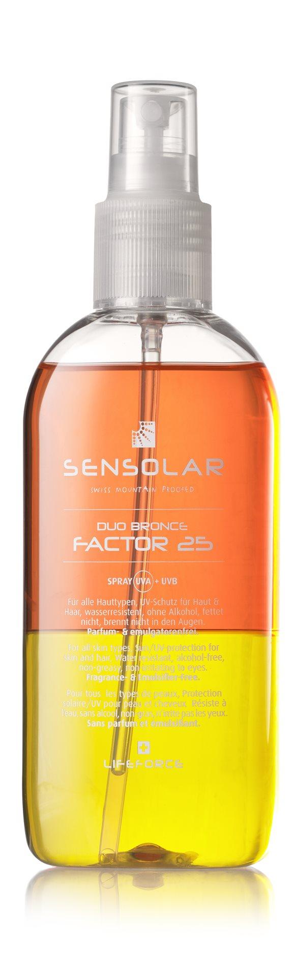 SENSOLAR Sonnenspray LSF 25 ohne Emulgator 200 ml
