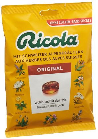 RICOLA Kräuter Bonbons o Zucker Btl 125 g