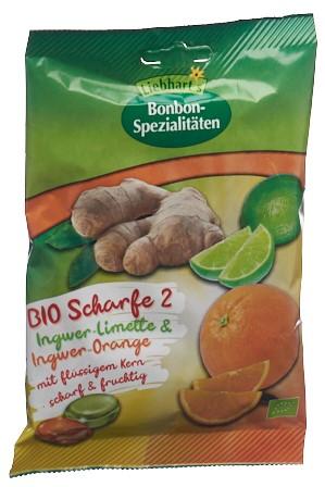 LIEBHART Bonbons Die scharfen Zwei Bio Btl 100 g