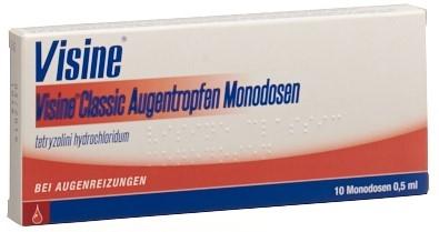 VISINE Classic Gtt Opht o Kons 10 Monodos 0.5 ml