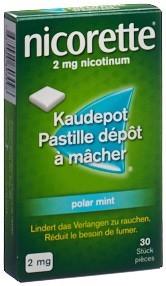 NICORETTE Polar Mint Kaudepots 2 mg 30 Stk