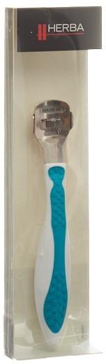 HERBA Hornhauthobel Softtouch blau