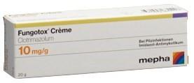 FUNGOTOX Creme 10 mg/g Tb 20 g