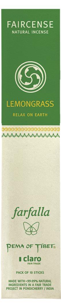 FAIRCENSE Räucherstäbchen Lemongr/Rel Earth 10 Stk