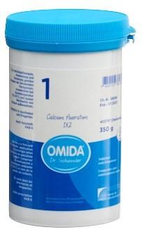 OMIDA SCHÜSSLER No1 Cal fluor Tabl D 12 Ds 350 g