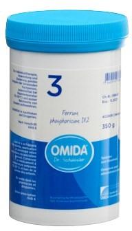 OMIDA SCHÜSSLER No3 Ferr phos Tabl D 12 Ds 350 g