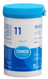 OMIDA SCHÜSSLER No11 Silicea Tabl D 12 Ds 350 g