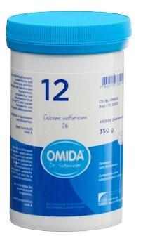 OMIDA SCHÜSSLER No12 Cal sulf Tabl D 6 Ds 350 g