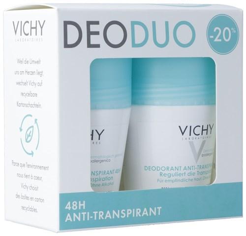 VICHY Deo regulierend Duo -20% 2 Roll-on 50 ml