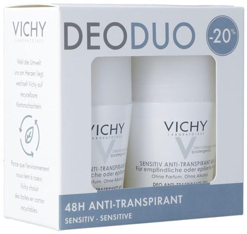 VICHY Deo empfindind Haut Duo -20% 2 Roll-on 50 ml