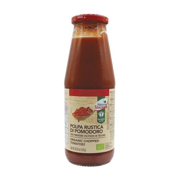 NATURA TOSCANA Tomaten kleingehackt Bio Glas 690 g