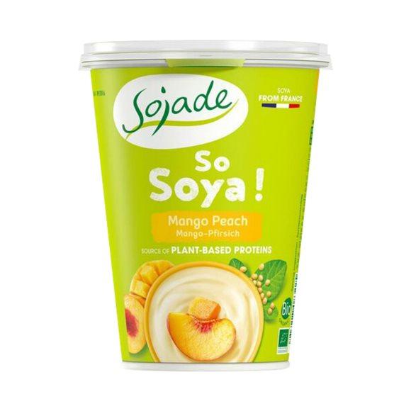 SOJADE Joghurt Soja Pfirsich Mango Bio 400 g