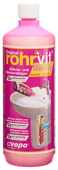ROHRVIT Ablaufreiniger liq gebrauchsfertig 1000 ml