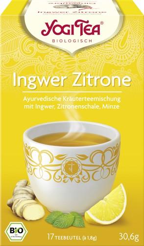 YOGI TEA Ingwer Zitrone Tee 17 Btl 1.8 g